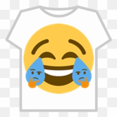 Roblox Crying Laughing Emoji Shirt
