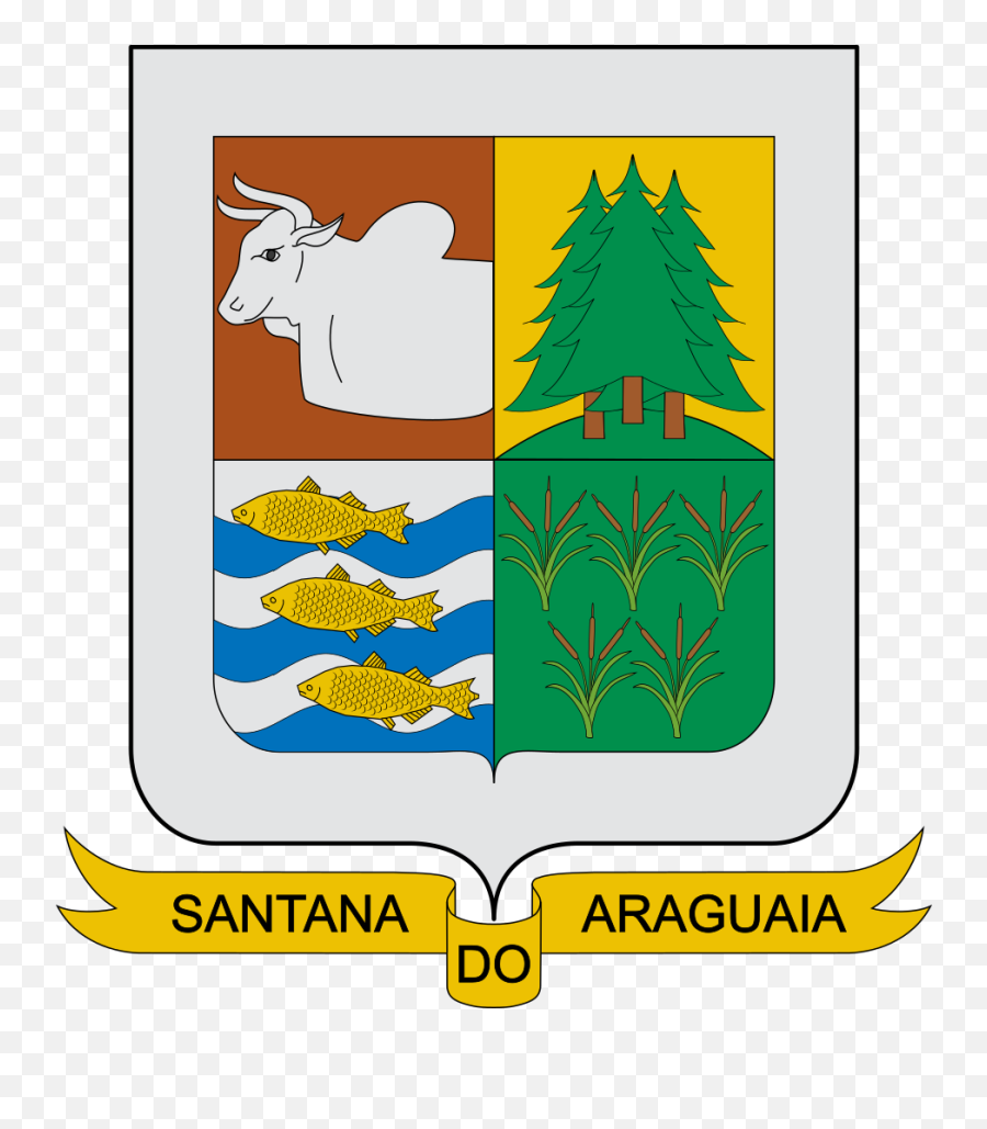 Brasão De Santana Do Araguaia - Santana Do Araguaia Emoji,Emoji Codes Iphone