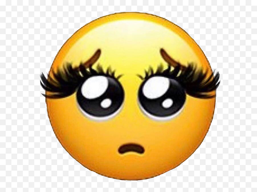 Lashes Lashesextension Eye Eyelashes - Emoji With Long Eyelashes,Emo Emoji