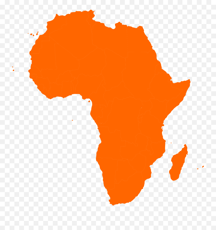 Continent Of Africa Clipart - Africa Continent Clipart Emoji,Africa Emoji