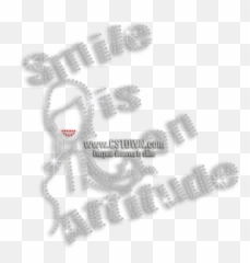 Bling Smile Is An Attitude Hotfix Rhinestone Transfer - CSTOWN Calligraphy Emoji