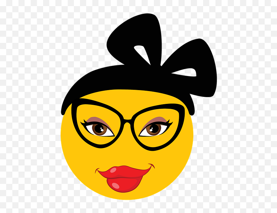 Free Photo Face Emotions Eye Glasses Head Tie Emoji Lips - Emojis Face With Lipstick,Sunglasses Emoji