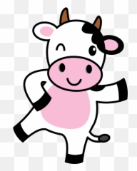 Cheese Head Clipart - Cow Cartoon Png Emoji,Cheesehead Emoji