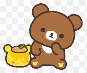 Kawaii Cute Bear Clipart - Emoji