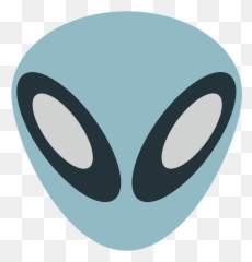 Alien Emoji Clipart - Circle