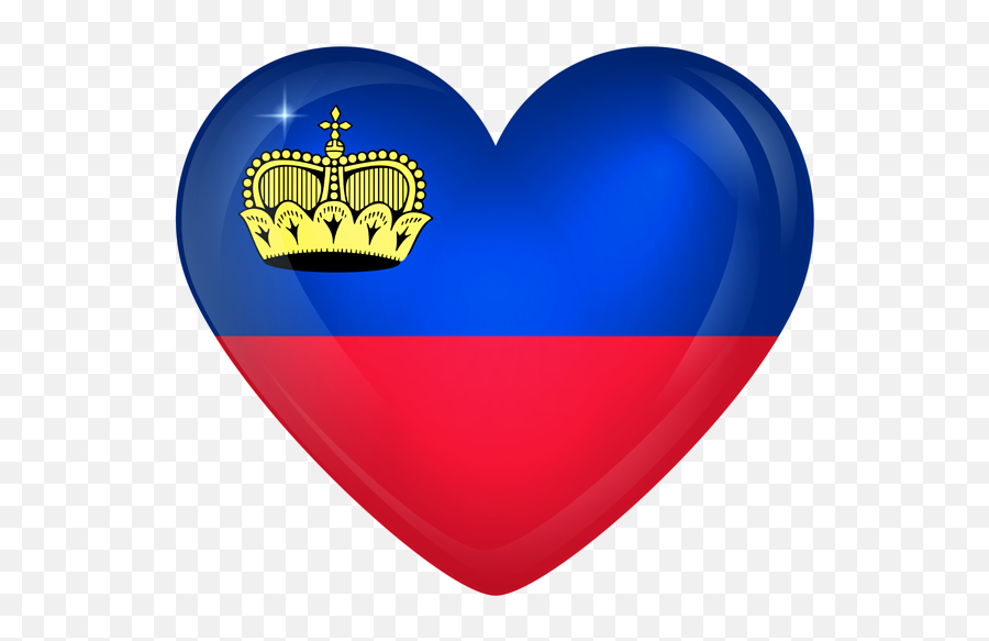 Liechtenstein Heart Flag In 2020 Flag National Flag Png - Flag Of Liechtenstein Emoji,Soviet Emoji