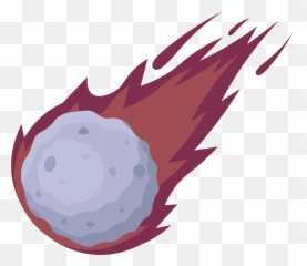 Meteor Clipart - Meteor Clipart Png Emoji,Meteor Emoji