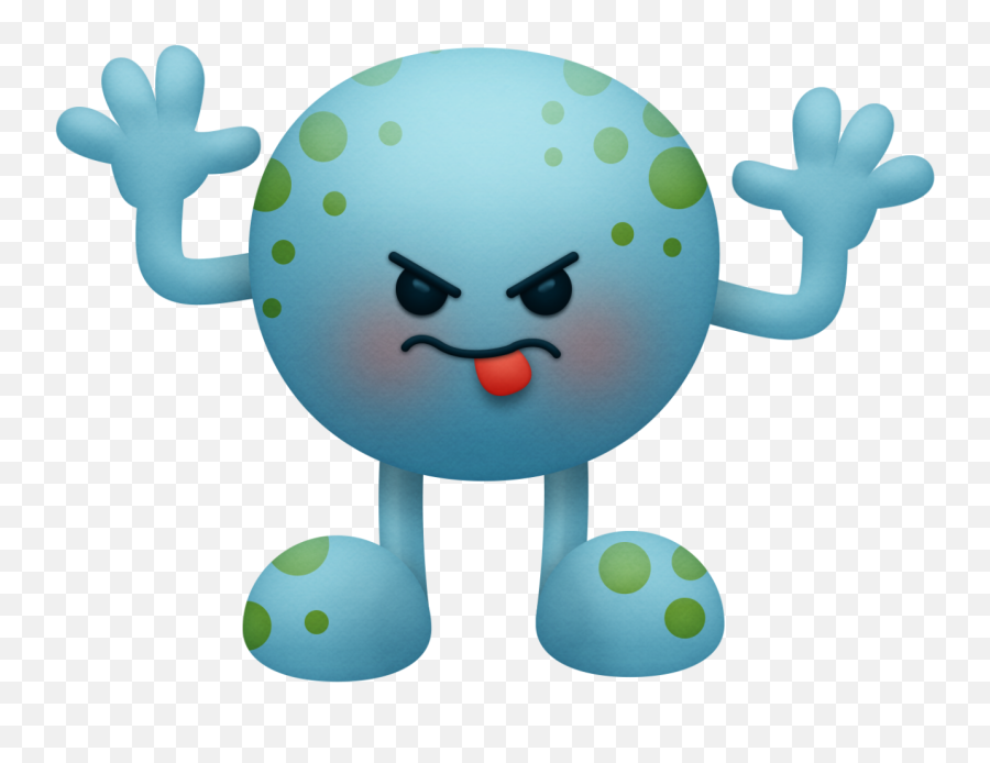 Drillesyg - Dot Emoji,Cookie Monster Emoji