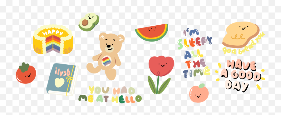 Aesthetic Stickers Png - Goodnotes Stickers Png Free Emoji,Twitter Clap Emoji