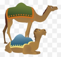 Camel Clipart Png - Nativity Scene Animals Clipart Emoji,Hump Day Emoji