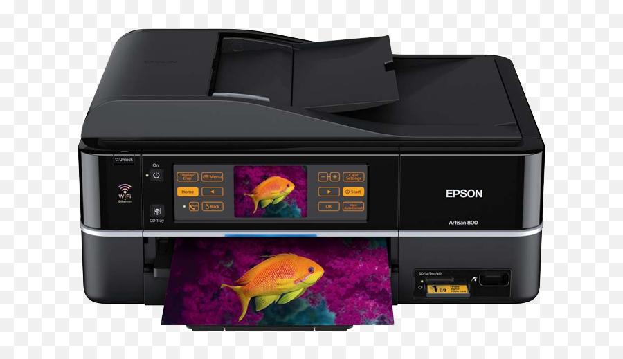 Printer Transparent Hq Png Image - Epson Artisan 800 Emoji,Printer Emoji