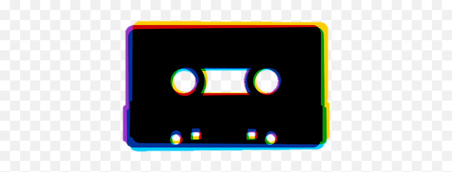 Glitch Vhs Cassettetape Cassette - Electronics Emoji,Vhs Emoji