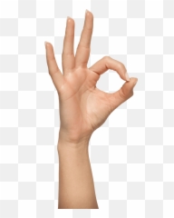 Fun Pics Images - Transparent Ok Hand Png Emoji