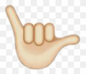 Chevere Emoji Tumblr Emojitumblr - Emoticon Hang Loose,Toothache Emoji