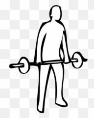 Instruction Vector Clip Art - Drawings Of People Lifting Weights Emoji