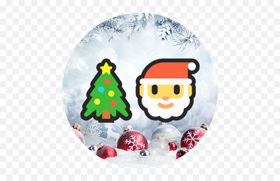 Emoji - Season Greetings Technology 2019,Christmas Emojis