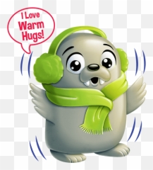 Snuggle N Hug Walrus Illo Brrr Cold 650 - Cartoon Emoji,Brrr Emoji