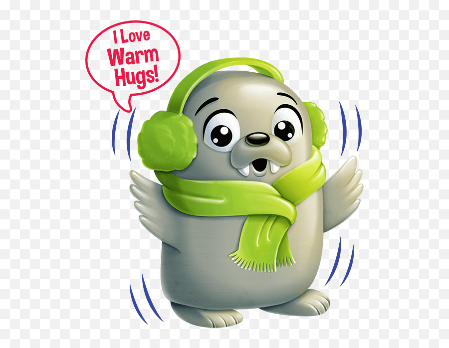 Snuggle N Hug Walrus Illo Brrr Cold 650 - Cartoon Emoji,Brrr Emoji