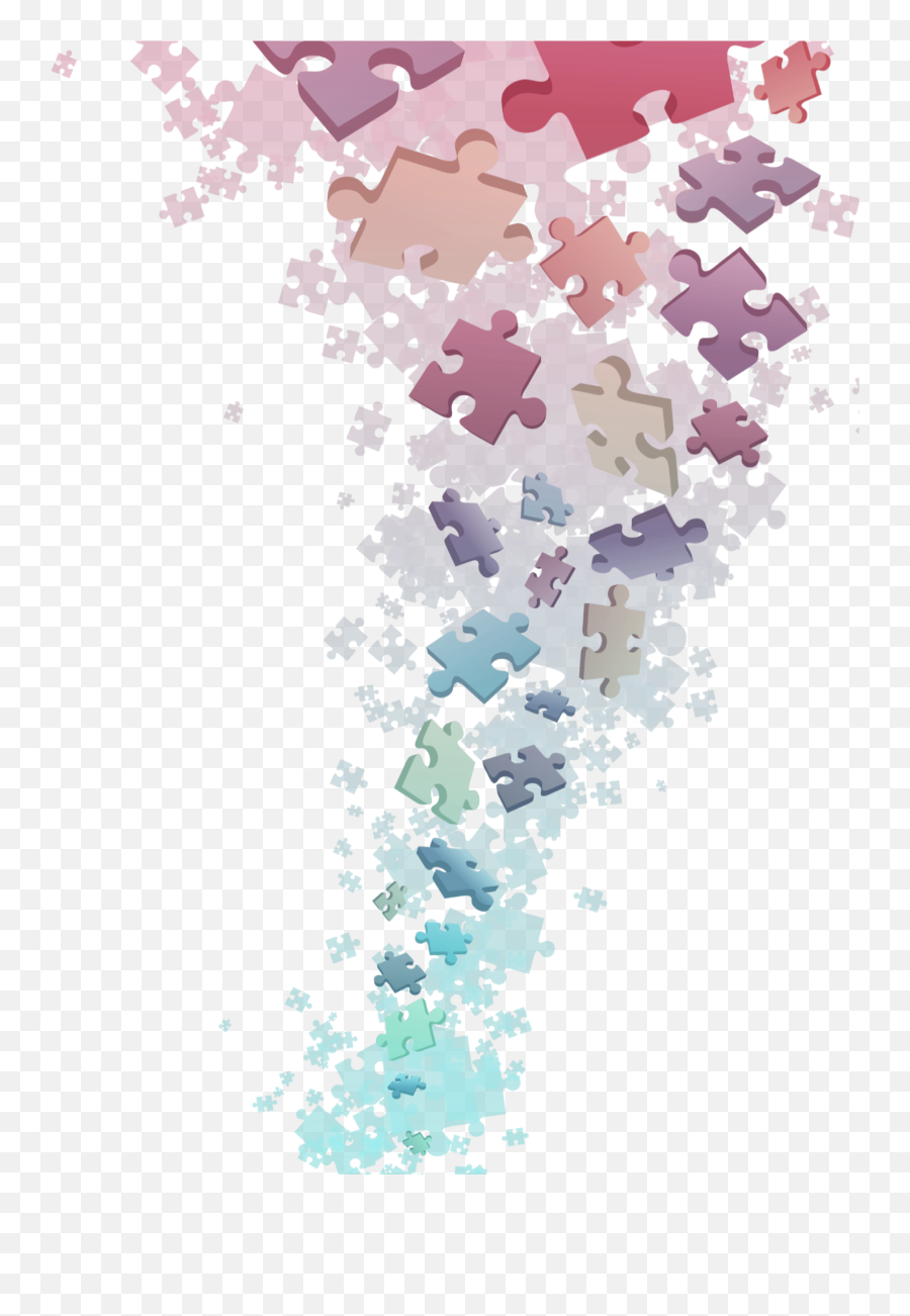 Mq Jigsaw Puzzle Color Wave - Jigsaw Puzzle Clipart Emoji,Jigsaw Emoji