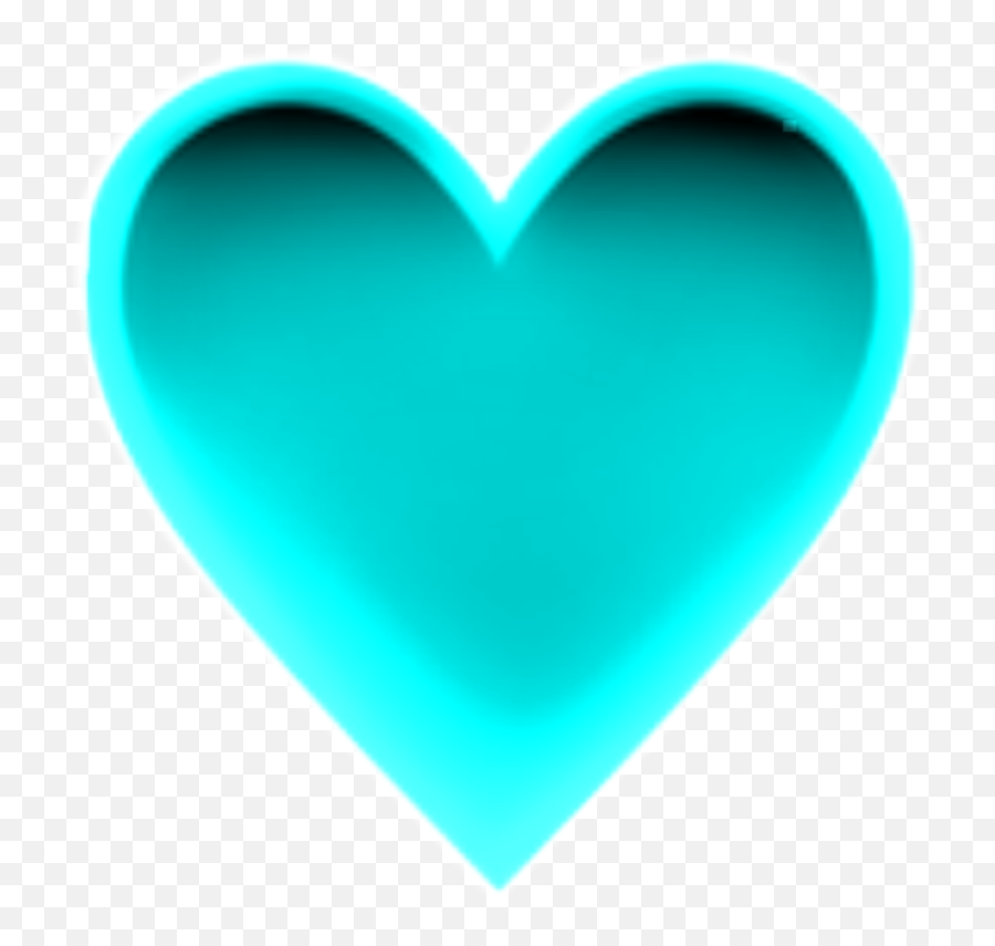Emoji Emojiphone Heart Turquoise Teal - Heart,Teal Emoji