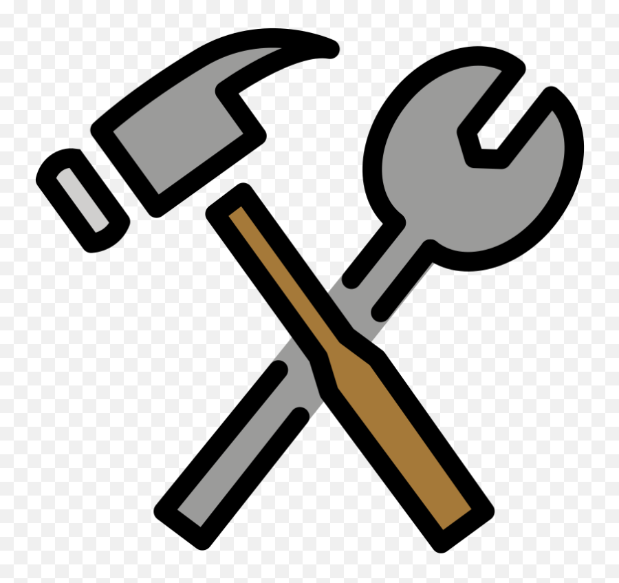 Openmoji - Clip Art Emoji,Emoji Hammer