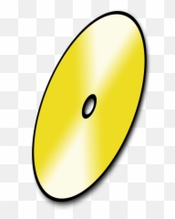 Gold Record Icon - Circle Emoji