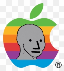 Courage Against Hate - Original Apple Mac Logo Emoji