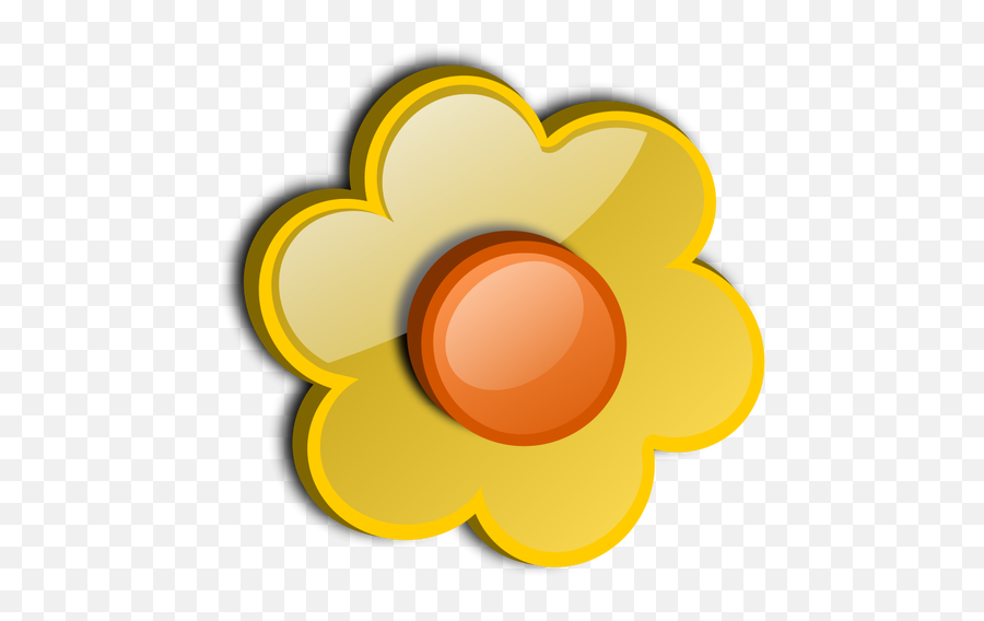 Lustre Brillante Flor Amarilla - Flower 3d Vector Png Emoji,Descargar  Emoticones - free transparent emoji - emojipng.com