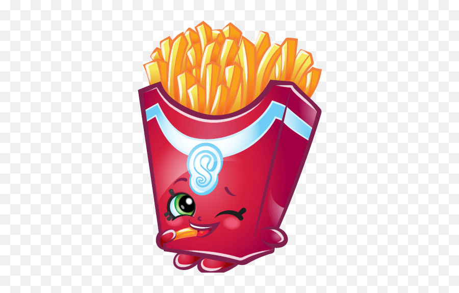 Shopkins Characters - Shopkins Fries Emoji,Deep Fried B Emoji
