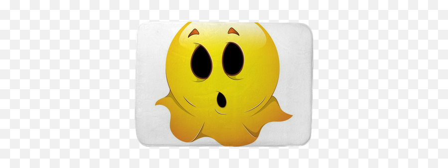 Smiley Emoticons Face Vector - Smiley Ghost Emoji,Ghost Emoticon