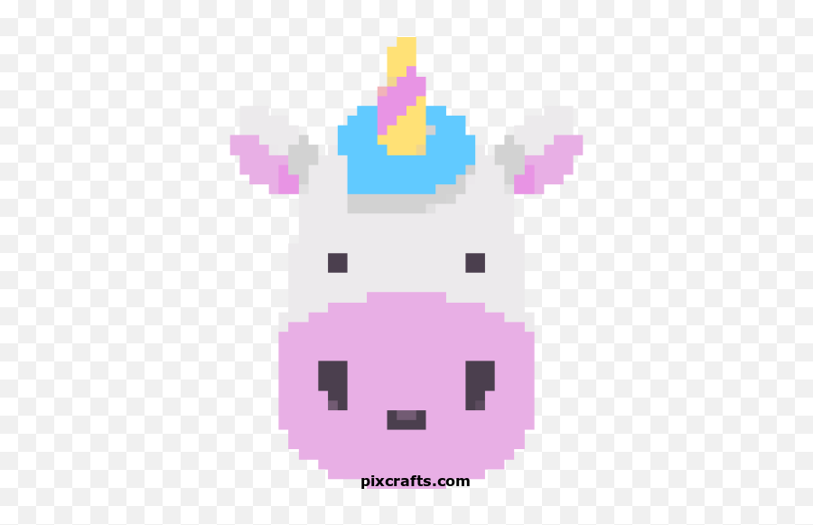Unicorn - Sim Card Pixel Art Emoji,Unicorn Emoticons