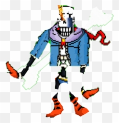 Disbelief Papyrus - Cartoon Emoji