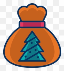 Tree Christmas Gift Present Bag Icon - Christmas Day Emoji,Christmas Present Emoji