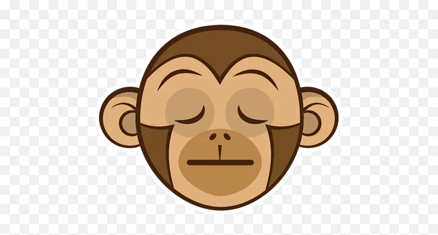 Emoji Whatsapp Stickers - Sticker,Shy Monkey Emoji