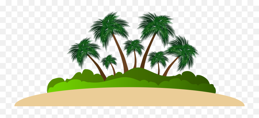 Desert Island Transparent Png Clipart Free Download - Island Clip Art Png Emoji,Desert Emoji