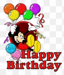Animated Happy - Happy Birthday Mickey Gif Emoji,Birthday Emojis