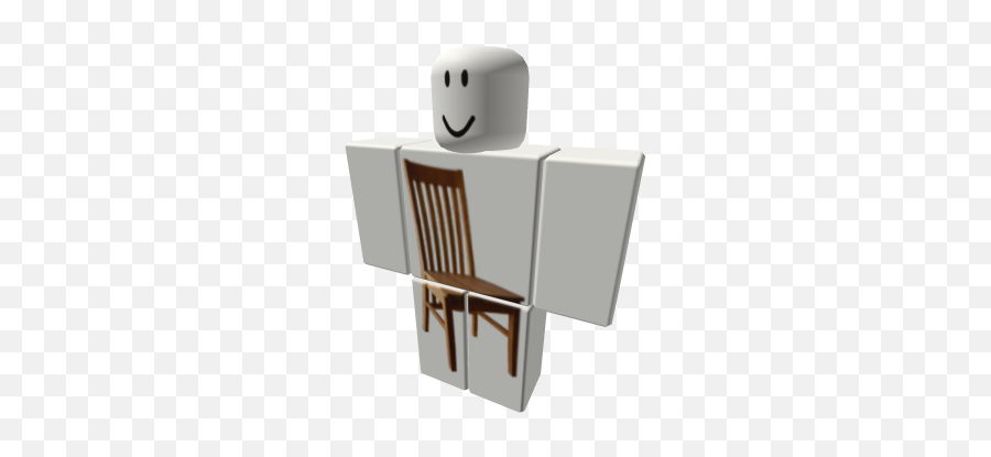 Wooden Chair - Roblox Arsenal Png Red Panda Emoji,Chair Emoticon