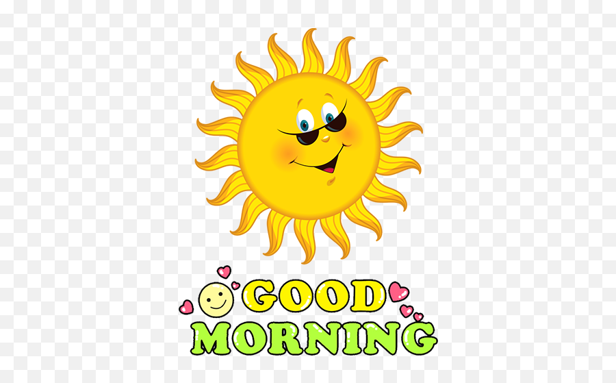 Good Morning Stickers For Wastickerapps - Sun Animated Emoji,Good Morning  Emoji - free transparent emoji 