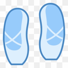 Ballet Shoes Icon - Scarpette Da Ballo Clipart Full Size Vertical Emoji,Ballerina Emoji