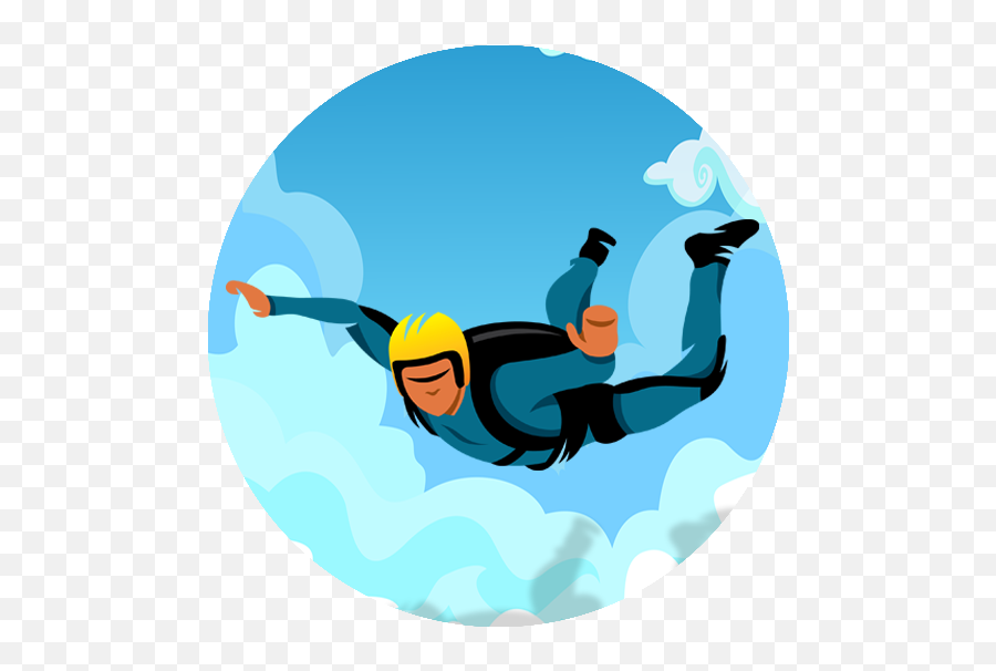 Sky Diving - Sky Diving Clip Art Emoji,Scuba Emoji