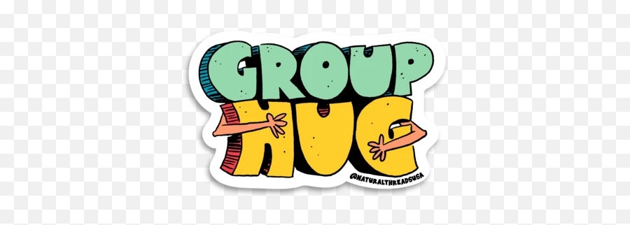 Group Hug Sticker - Big Emoji,Hug Emoticon Text