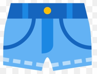 Denim Shorts Icon - Shorts Png Emoji,Jeans Emoji