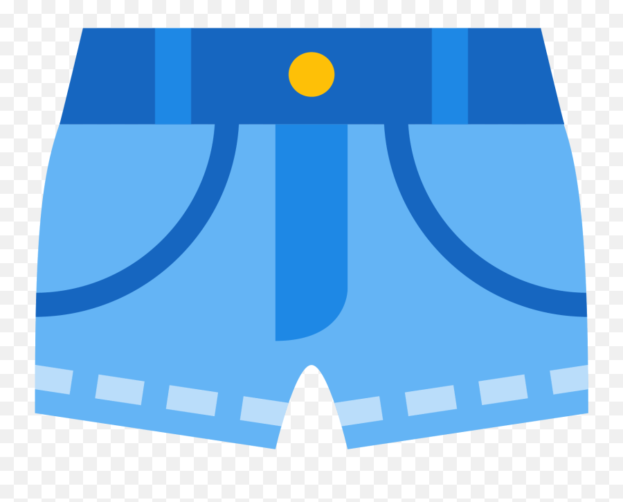 Denim Shorts Icon - Shorts Png Emoji,Jeans Emoji