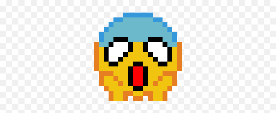 Scared Emoji Hahahah Uploaded - Obito Sharingan Pixel Art,Scared Emoji Text