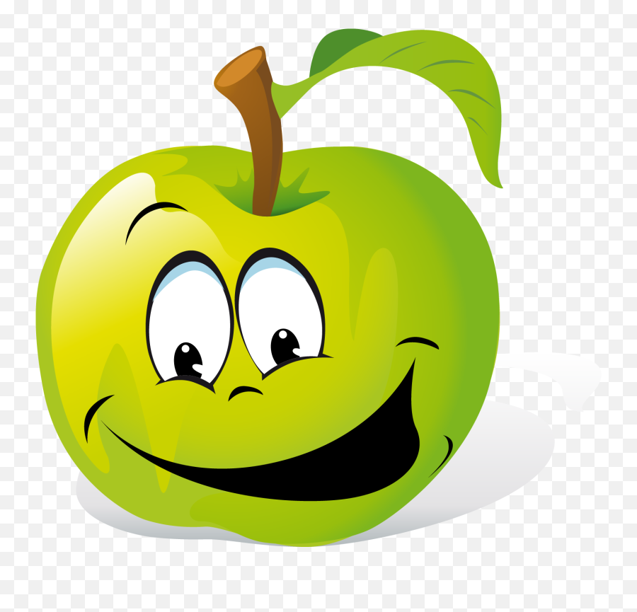Fruit Smiley Face Clip Art - Careful What You Wish For Poem Emoji,Apple Emoji Vector Free Download