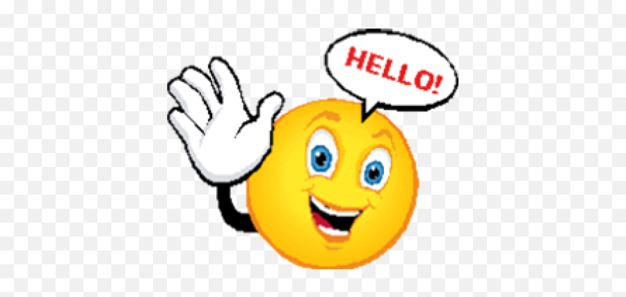 A Warm Welcome To New Steemit Users - Wave Hello Emoji,Hello Emoticon