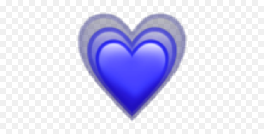 Iphone Blue Heart Emoji - Heart,Blue Check Emoji