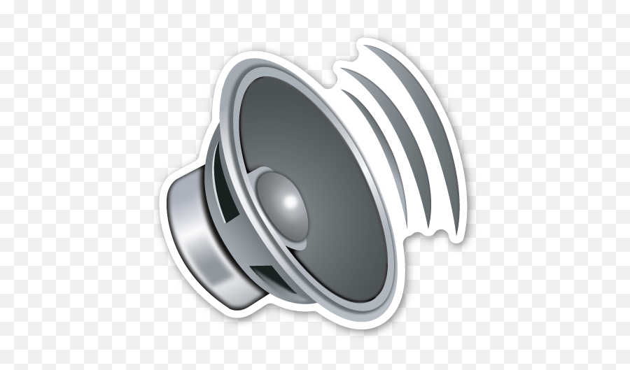 Speaker With Three Sound Waves - Speaker Emoji Png,Sound Emoji