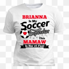Girls Soccer Superstar Personalized - Soccer Grandmom Shirt Designs Emoji,Soccer Emoji Shirt