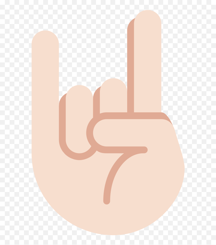 Twemoji2 1f918 - Rock Hand Emoji Transparent,Rock Hand Emoji